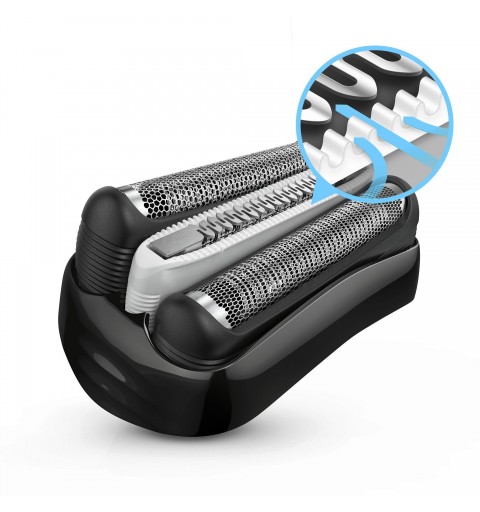Braun Series 3 3040s Máquina de afeitar de láminas Recortadora Negro, Azul