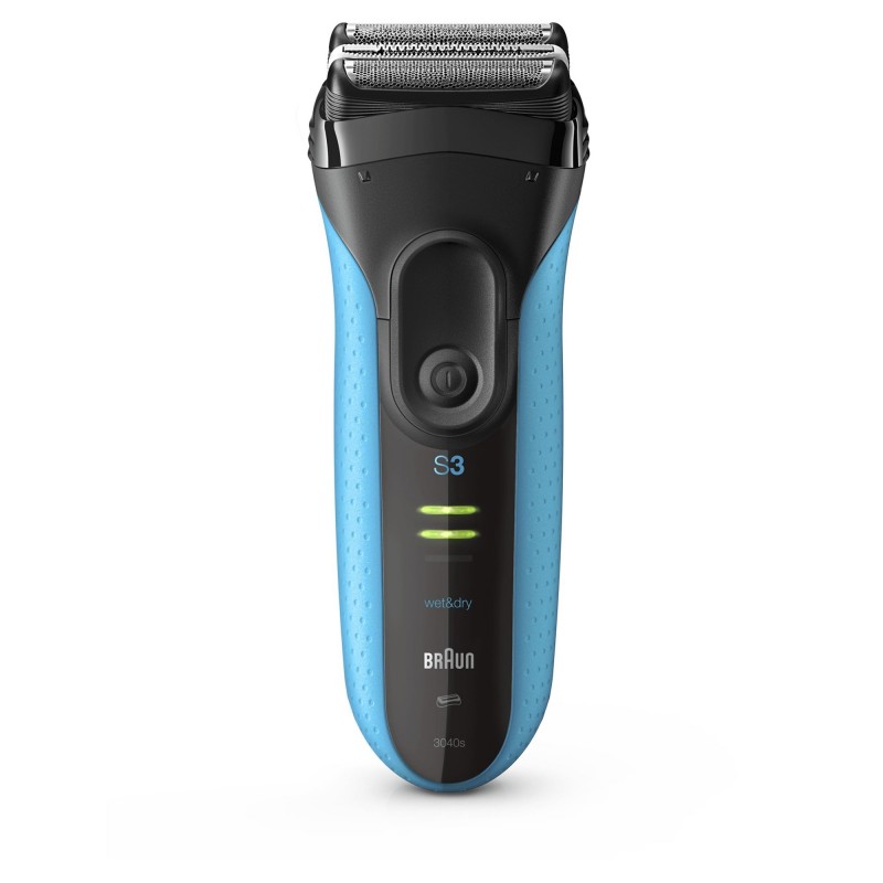 Braun Series 3 3040s Máquina de afeitar de láminas Recortadora Negro, Azul
