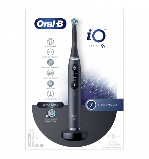 Oral-B iO 9S Adulto Cepillo dental oscilante Negro
