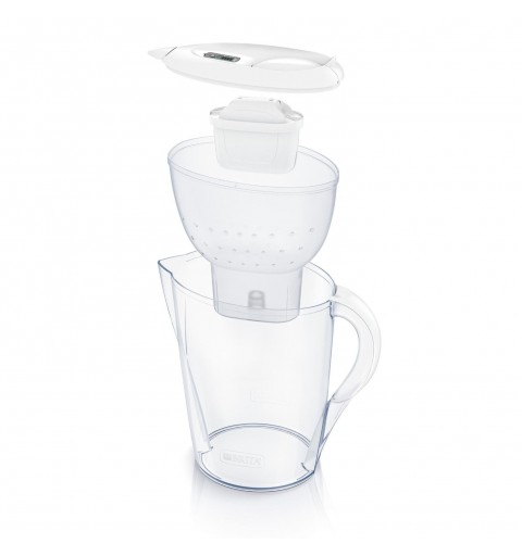 Brita Marella Filtre pompée à eau manuelle 2,4 L Blanc