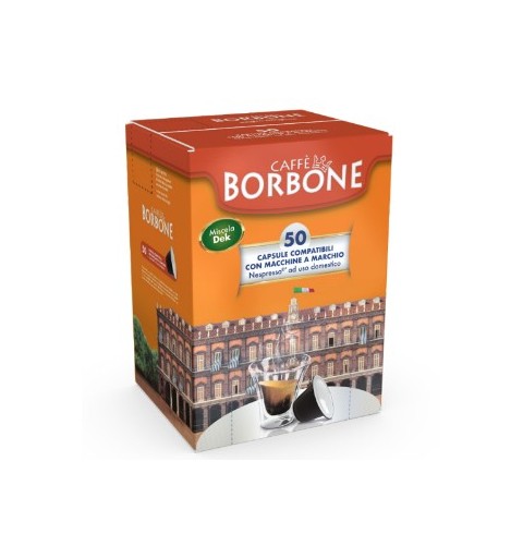 Caffè Borbone REBDEKPALAZODEK50N capsule et dosette de café Capsule de café 50 pièce(s)
