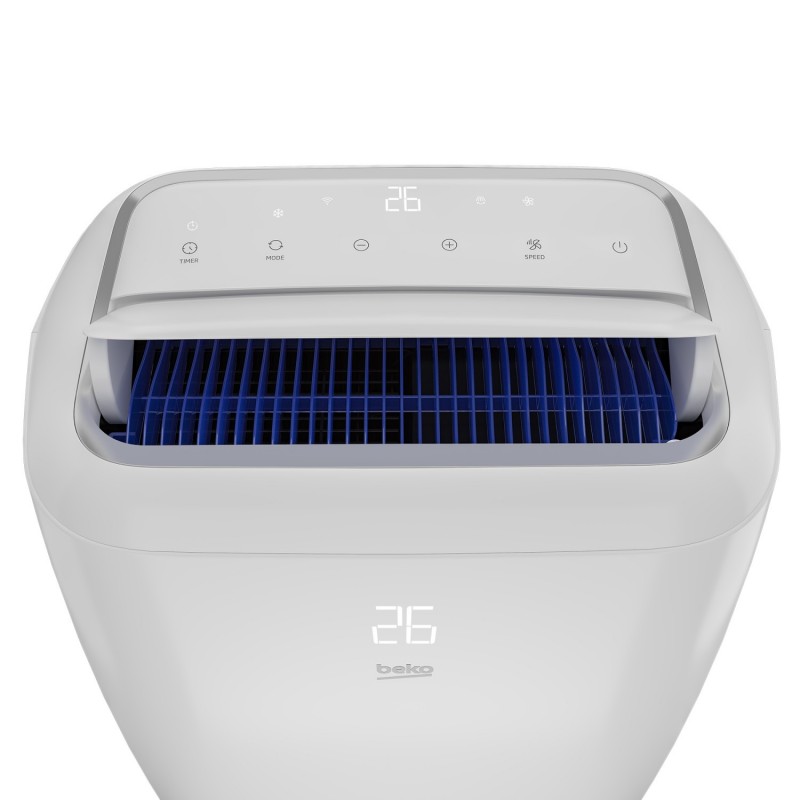 Beko BP109AC Climatiseur portatif 65 dB Blanc