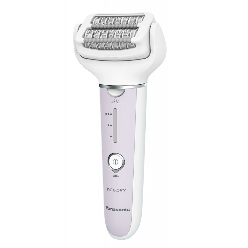 Panasonic ES-EY30-V5 Epilatore Wet Dry 3 Velocità 60 Pinzette Luce Led