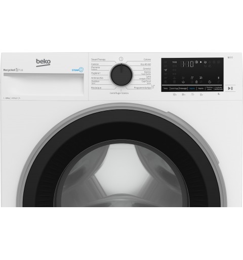 Beko BWT3104S machine à laver Charge avant 10 kg 1400 tr min A Noir, Blanc