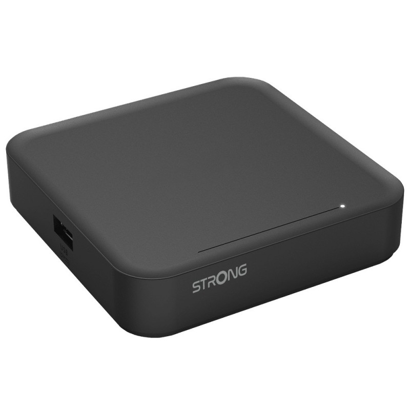 Strong LEAP-S3 Smart TV box Nero 4K Ultra HD 16 GB Wi-Fi Collegamento ethernet LAN