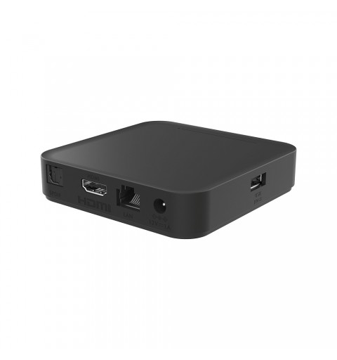 Strong LEAP-S3 Smart-TV-Box Schwarz 4K Ultra HD 16 GB WLAN Eingebauter Ethernet-Anschluss