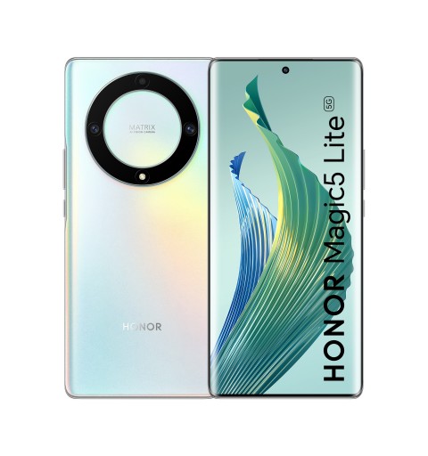 Honor Magic5 Lite 16,9 cm (6.67") Doppia SIM Android 12 5G USB tipo-C 8 GB 256 GB 5100 mAh Argento