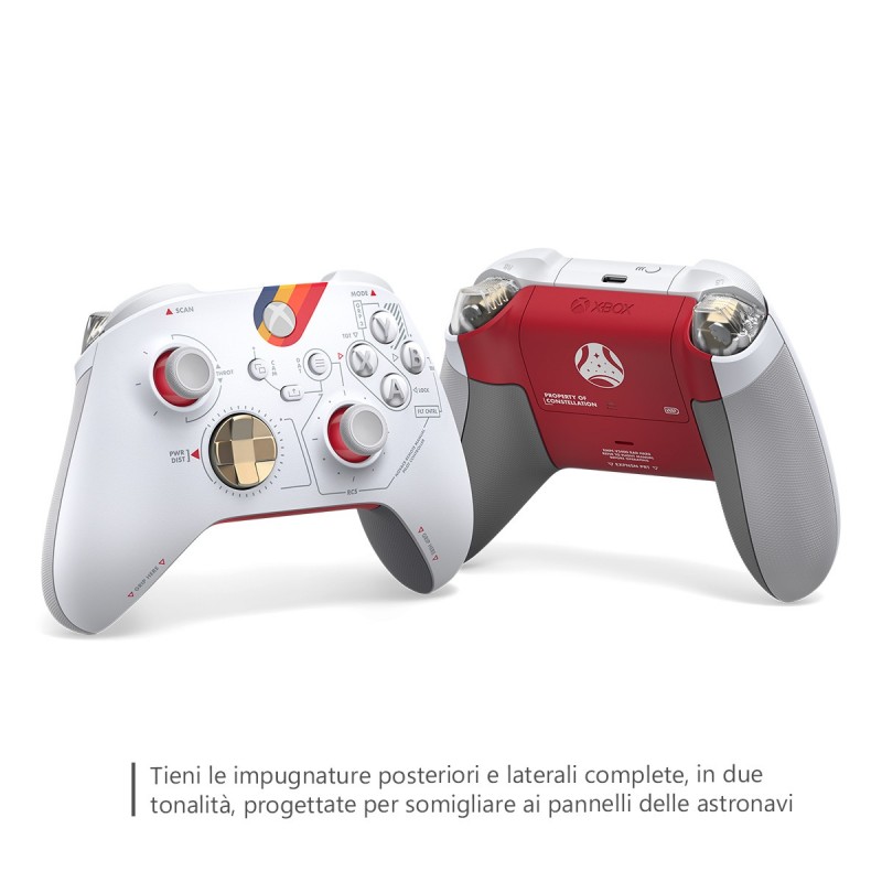 Microsoft QAU-00108 Gaming-Controller Weiß Bluetooth USB Gamepad Analog Digital Android, PC, Xbox One, Xbox Series S, Xbox