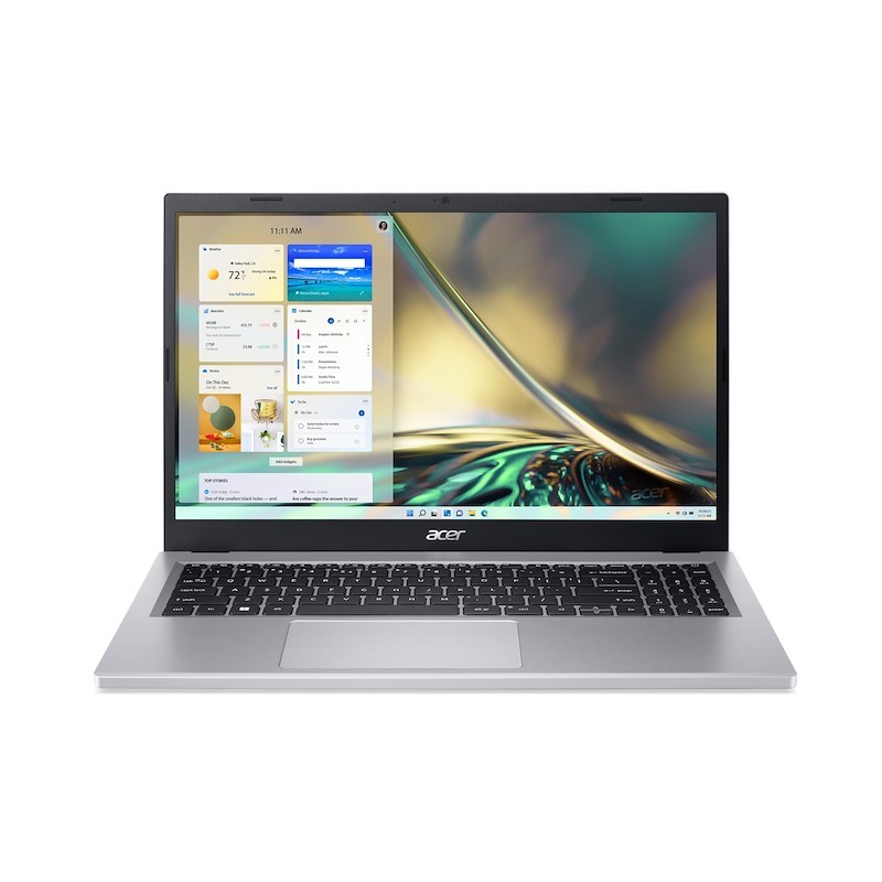 Acer Aspire 3 A315-510P-318V i3-N305 Portátil 39,6 cm (15.6") Full HD Intel® Core™ i3 8 GB DDR5-SDRAM 256 GB SSD Wi-Fi 5