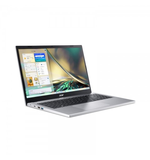 Acer Aspire 3 A315-510P-318V i3-N305 Portátil 39,6 cm (15.6") Full HD Intel® Core™ i3 8 GB DDR5-SDRAM 256 GB SSD Wi-Fi 5