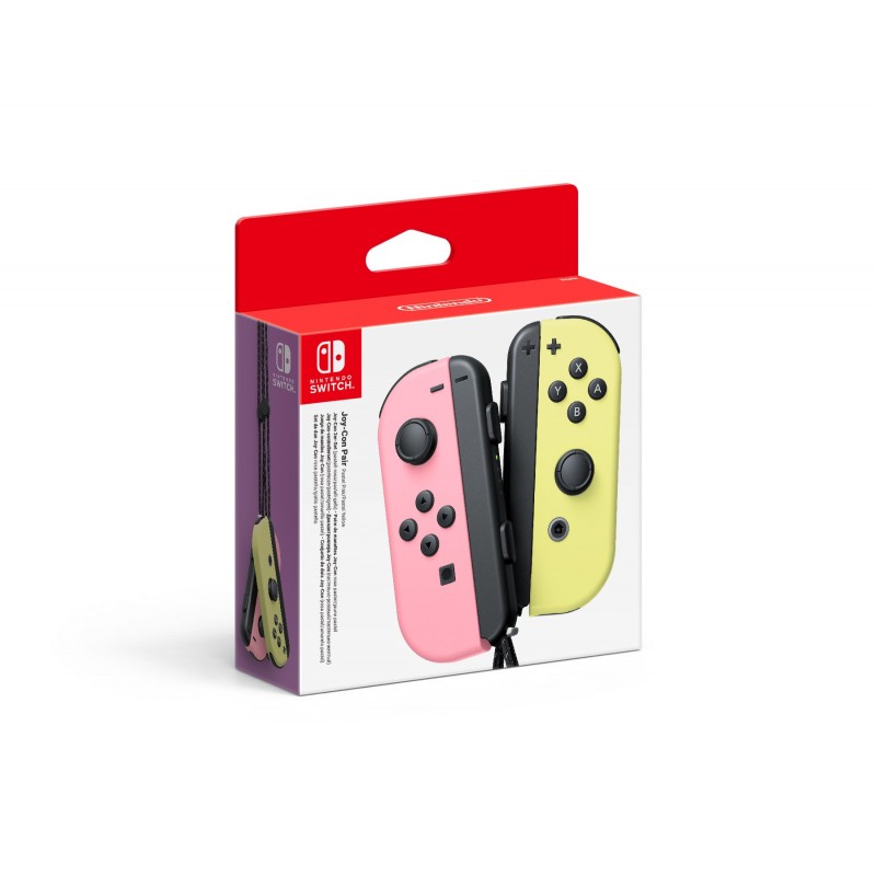 Nintendo 10011583 Gaming Controller Pink, Yellow Bluetooth Gamepad Analogue Digital Nintendo Switch, Nintendo Switch OLED