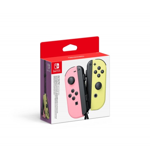 Nintendo Switch - Set da due Joy-Con Rosa Pastello Giallo pastello