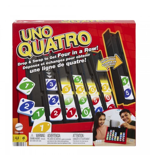 Games UNO Quatro Jeu de cartes Dépouillement