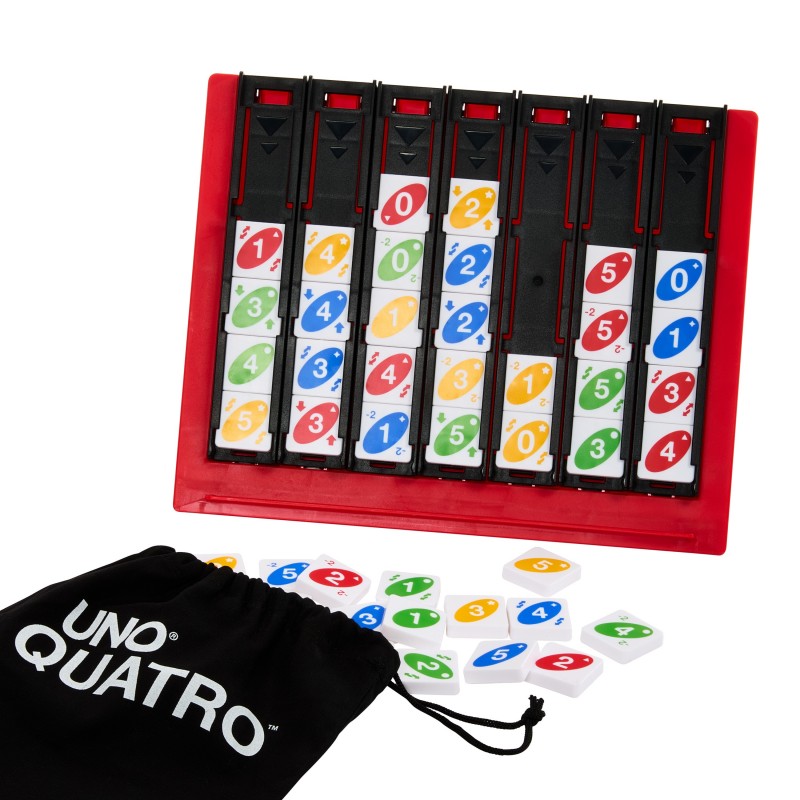 Games UNO Quatro Card Game Shedding