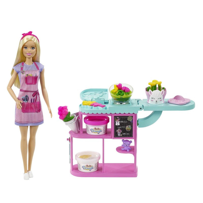 Barbie Florist Doll And Playset