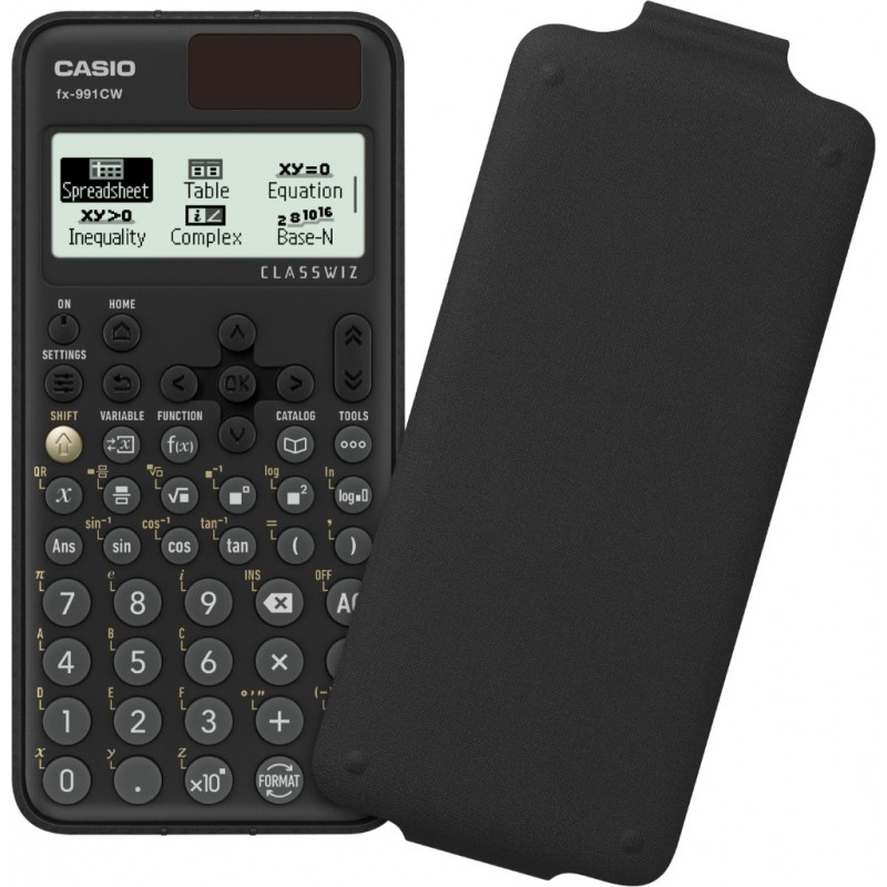 Casio FX-991CW calculatrice Poche Calculatrice scientifique Noir