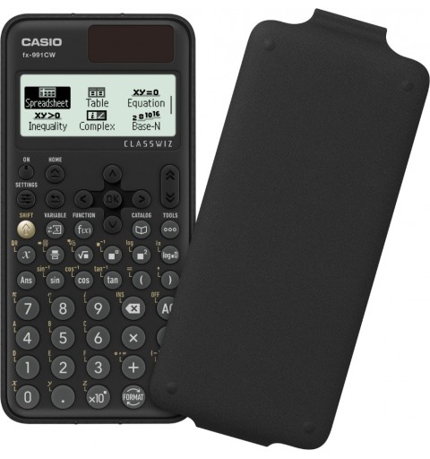 Casio FX-991CW calcolatrice Tasca Calcolatrice scientifica Nero