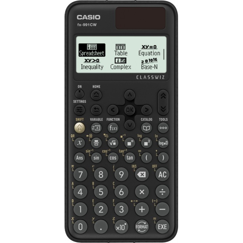 Casio FX-991CW calculadora Bolsillo Calculadora científica Negro