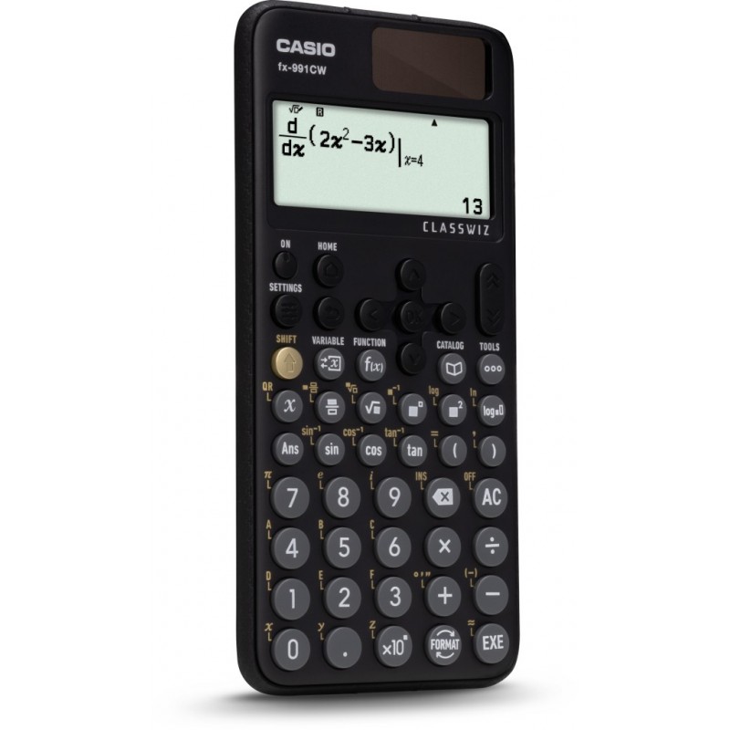 Casio FX-991CW calculadora Bolsillo Calculadora científica Negro