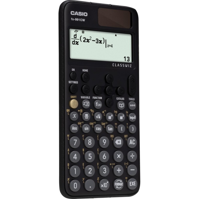 Casio FX-991CW Taschenrechner Tasche Wissenschaftlicher Taschenrechner Schwarz