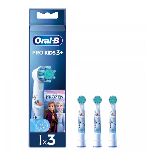 Oral-B Testine Di Ricambio Pro Kids Con Disney Frozen, 3 Testine