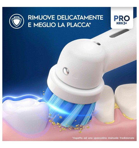 Oral-B Testine Di Ricambio Pro Kids Con Disney Frozen, 3 Testine