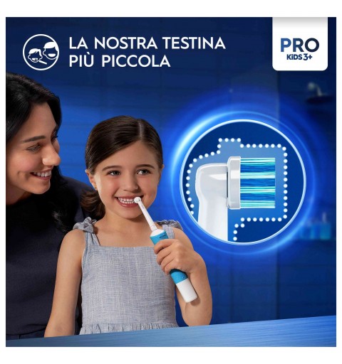 Oral-B Testine Di Ricambio Pro Kids Con Disney Frozen, 3 Testine