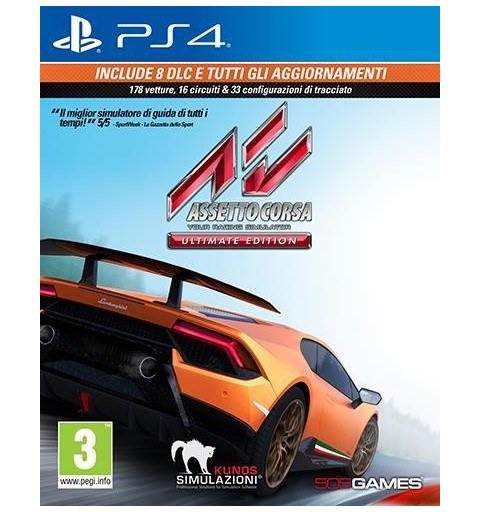 Halifax Assetto Corsa Ultimate Edition Inglese, ITA PlayStation 4