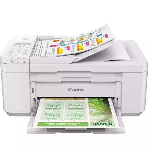 Canon PIXMA TR4751i WLAN-Farb-Multifunktionssystem Fotodrucker, Weiß