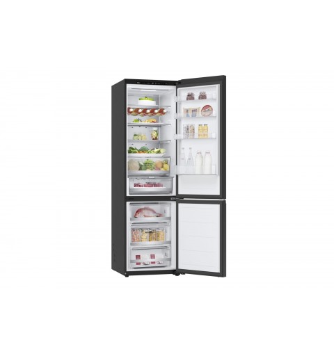 LG GBB72BM9DQ réfrigérateur-congélateur Pose libre 387 L D Noir