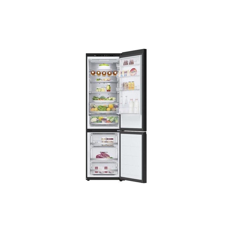 LG GBB72BM9DQ nevera y congelador Independiente 387 L D Negro