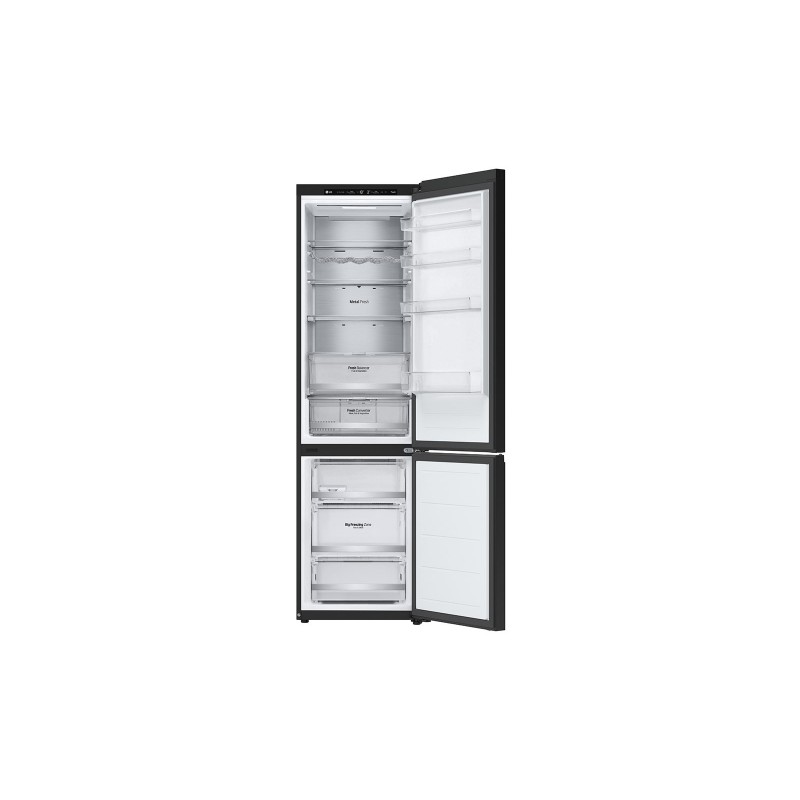 LG GBB72BM9DQ nevera y congelador Independiente 387 L D Negro