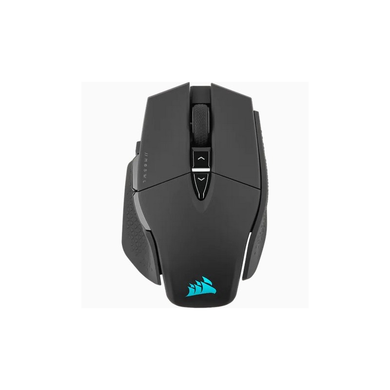 Corsair M65 RGB ULTRA WIRELESS mouse Mano destra RF Wireless + Bluetooth + USB Type-A Ottico 26000 DPI