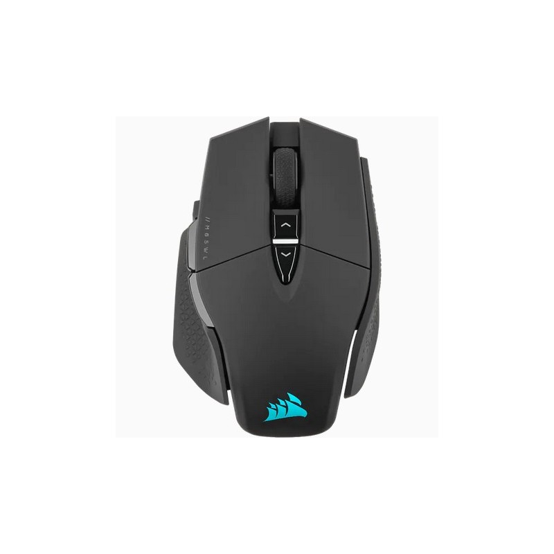 Corsair M65 RGB ULTRA WIRELESS Maus rechts RF Wireless + Bluetooth + USB Type-A Optisch 26000 DPI