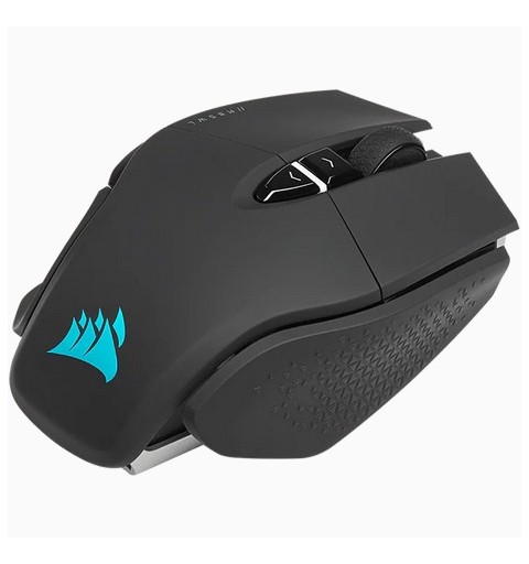 Corsair M65 RGB ULTRA WIRELESS mouse Mano destra RF Wireless + Bluetooth + USB Type-A Ottico 26000 DPI