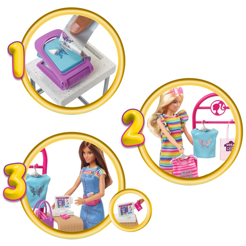 Barbie HKT78 Puppenzubehör Puppenladen