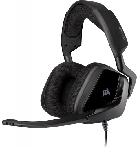 Corsair VOID ELITE STEREO Kopfhörer Kabelgebunden Kopfband Gaming Karbon