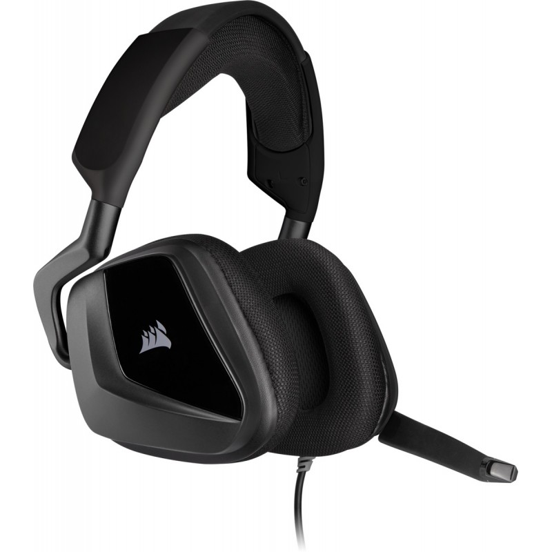 Corsair VOID ELITE STEREO Kopfhörer Kabelgebunden Kopfband Gaming Karbon