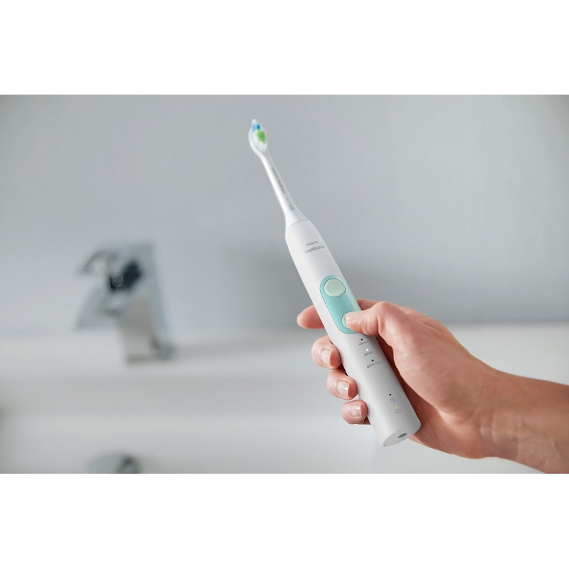 Philips 4500 series ProtectiveClean 5100 HX6851 34 2-pack sonic electric toothbrushes with accessories