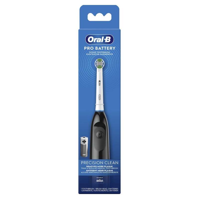 Oral-B Pro Battery Adult Black, White