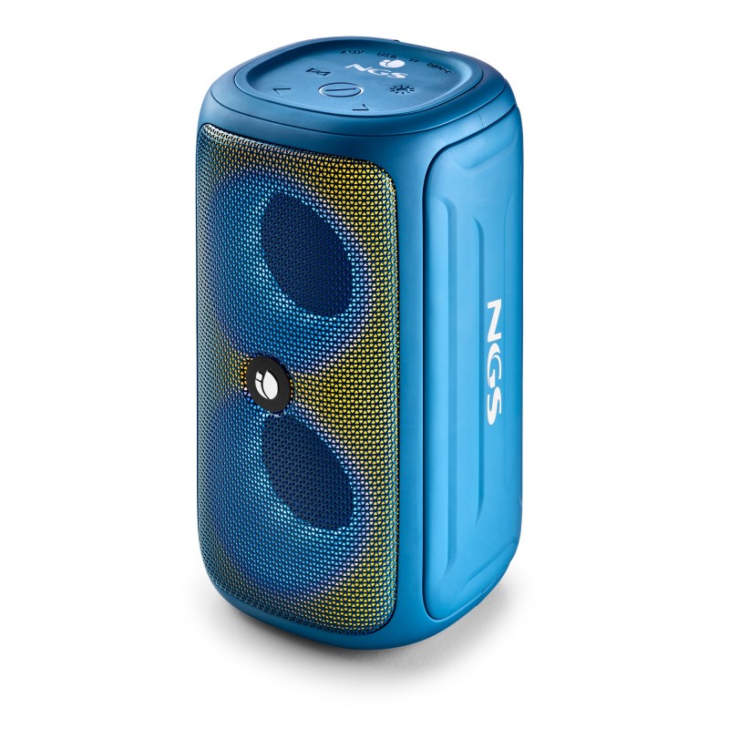 NGS ROLLER BEAST Altoparlante portatile stereo Blu 32 W