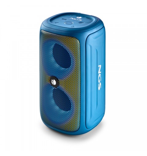 NGS ROLLER BEAST Altoparlante portatile stereo Blu 32 W