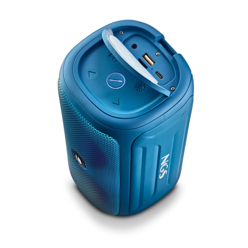 NGS ROLLER BEAST Altoparlante portatile stereo Blu 32 W