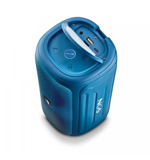 NGS ROLLER BEAST Tragbarer Stereo-Lautsprecher Blau 32 W
