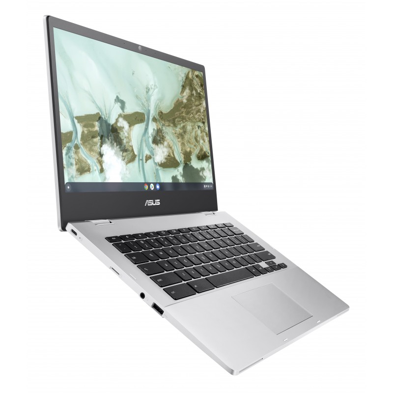 ASUS Chromebook CX1400CKA-EK0155 N4500 35,6 cm (14") Full HD Intel® Celeron® N 4 GB LPDDR4x-SDRAM 128 GB eMMC Wi-Fi 6