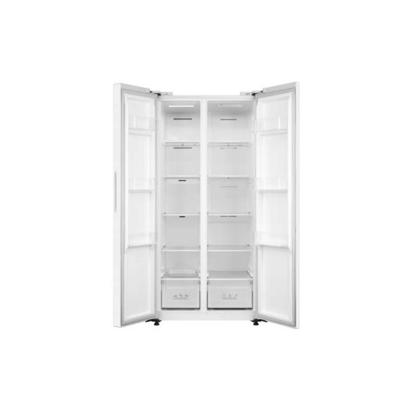 Comfeè RCS609WH1 nevera puerta lado a lado Independiente 460 L F Blanco