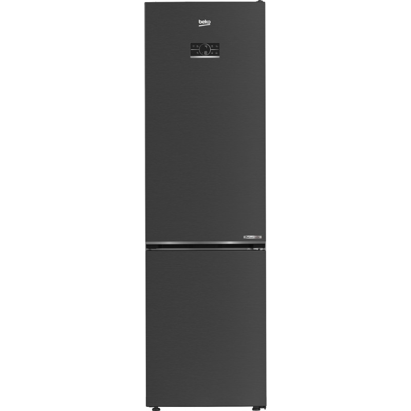 Beko B7RCNE407HXBR frigorifero con congelatore Libera installazione 355 L B Nero, Acciaio inossidabile