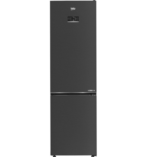 Beko B7RCNE407HXBR fridge-freezer Freestanding 355 L B Black, Stainless steel