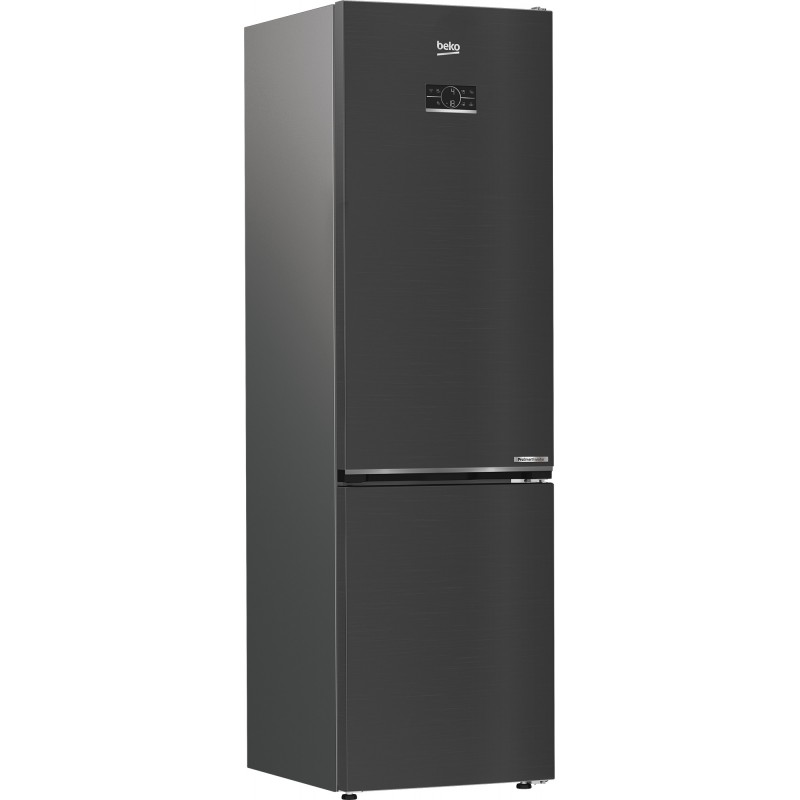 Beko B7RCNE407HXBR fridge-freezer Freestanding 355 L B Black, Stainless steel