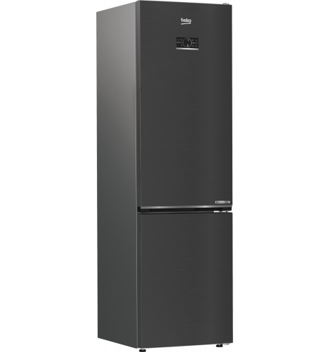 Beko B7RCNE407HXBR fridge-freezer Freestanding 355 L B Black, Stainless steel
